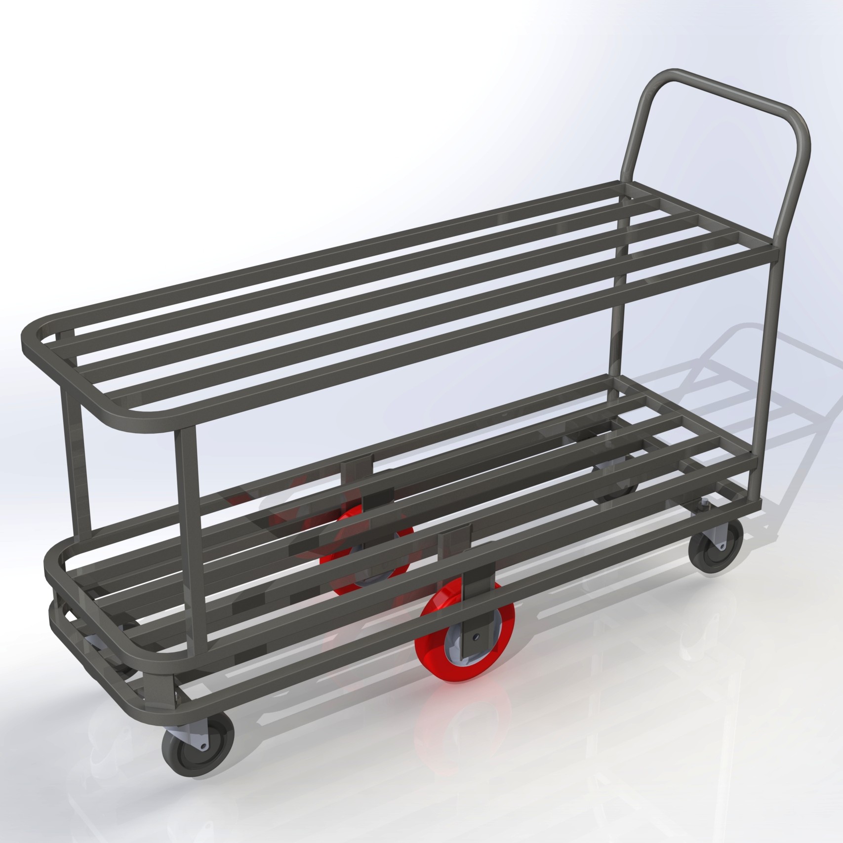 2-tier stock truck